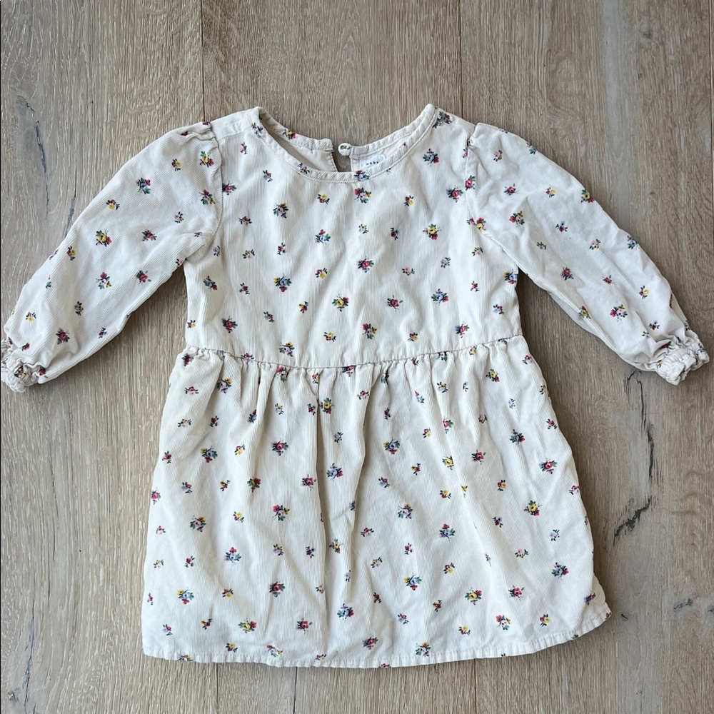 GAP Cream Floral Kids Dress